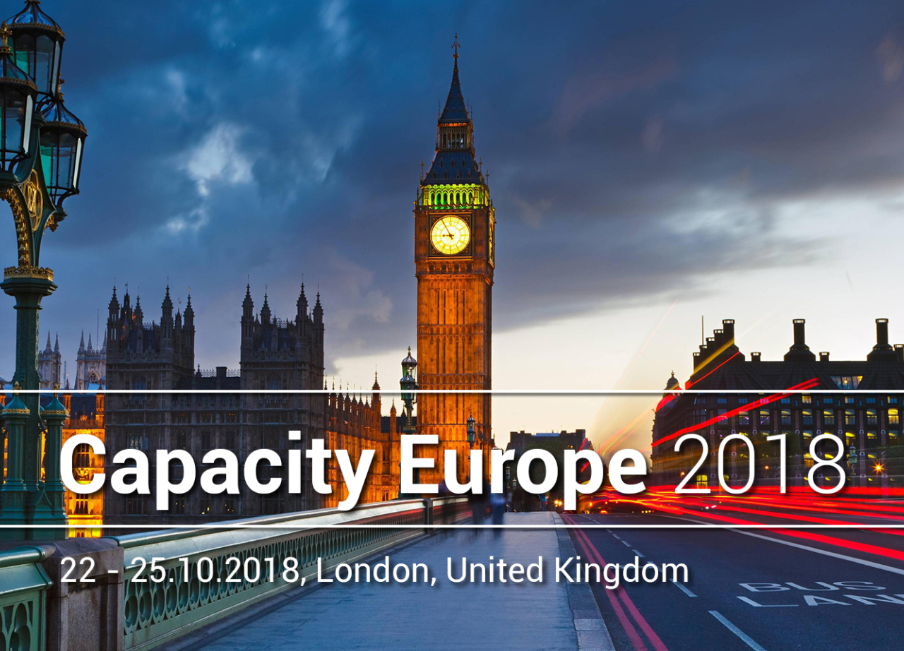 Sofia Connect team will be attending Capacity Europe 2018